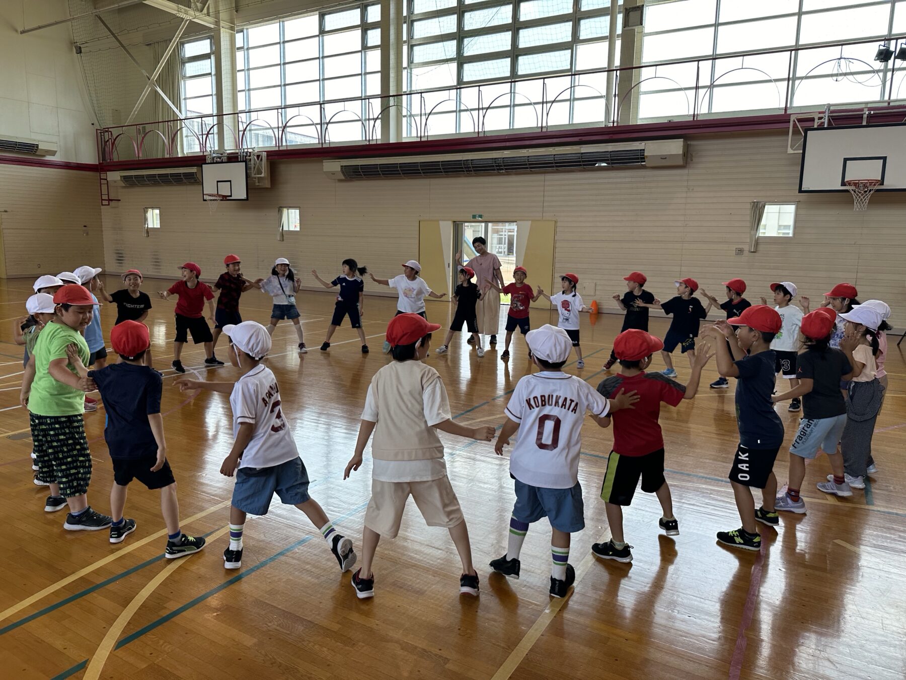 吉岡小学校との合同学習 3枚目写真