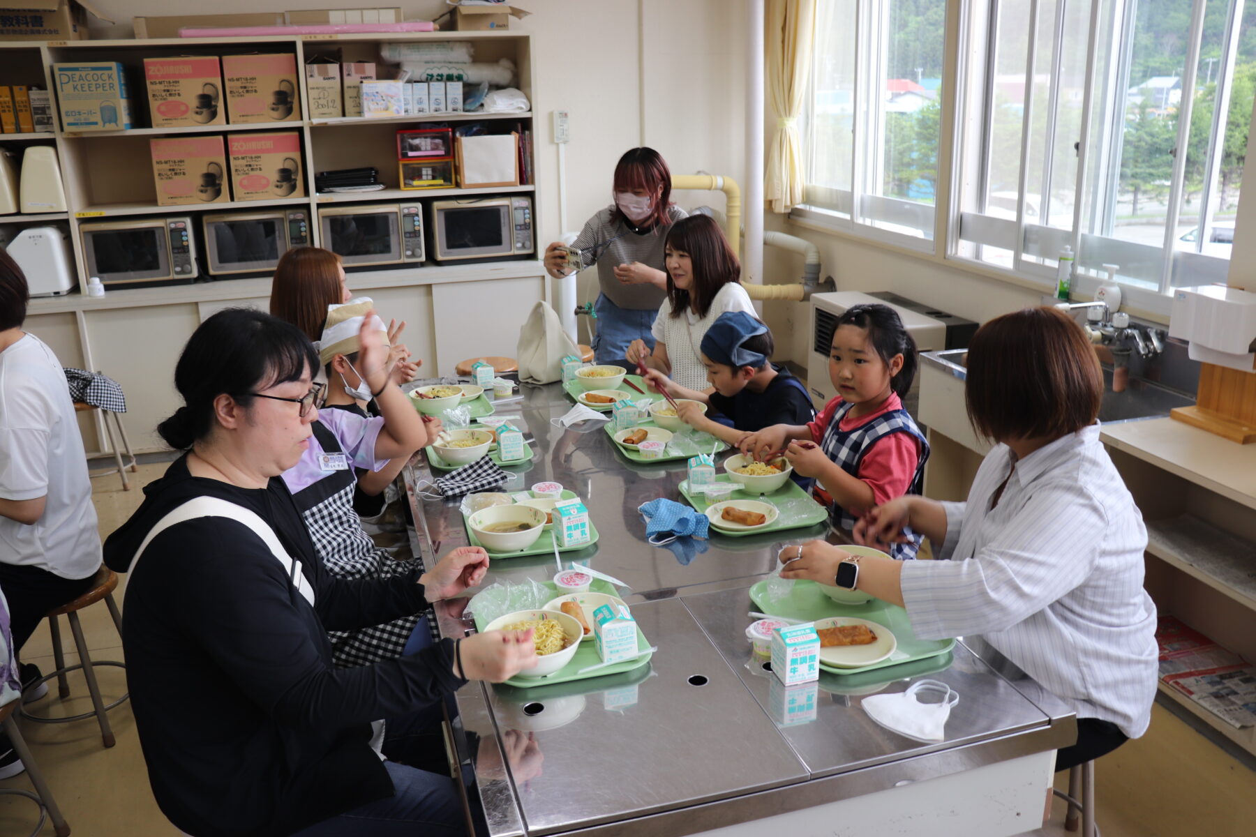 給食試食会 2枚目写真