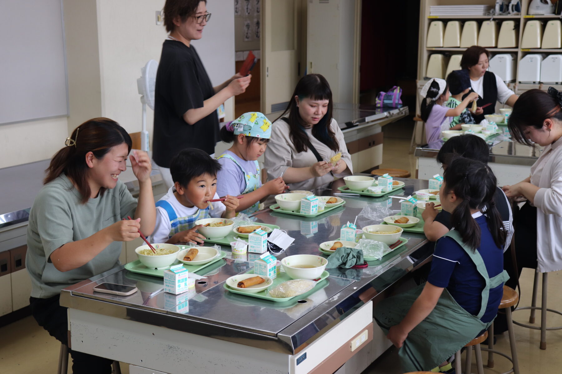 給食試食会 3枚目写真