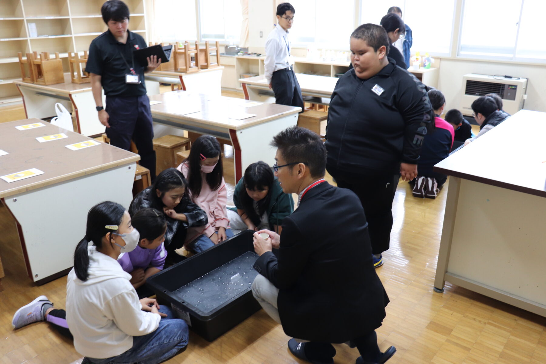 クミアイ化学（東京）さんよる農薬の授業 2枚目写真