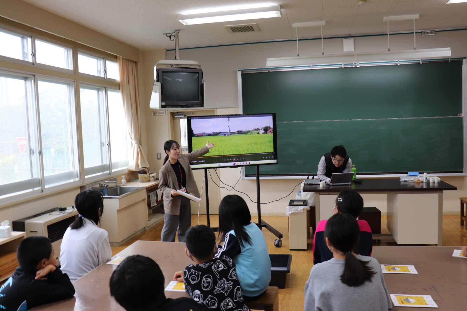 クミアイ化学（東京）さんよる農薬の授業 4枚目写真