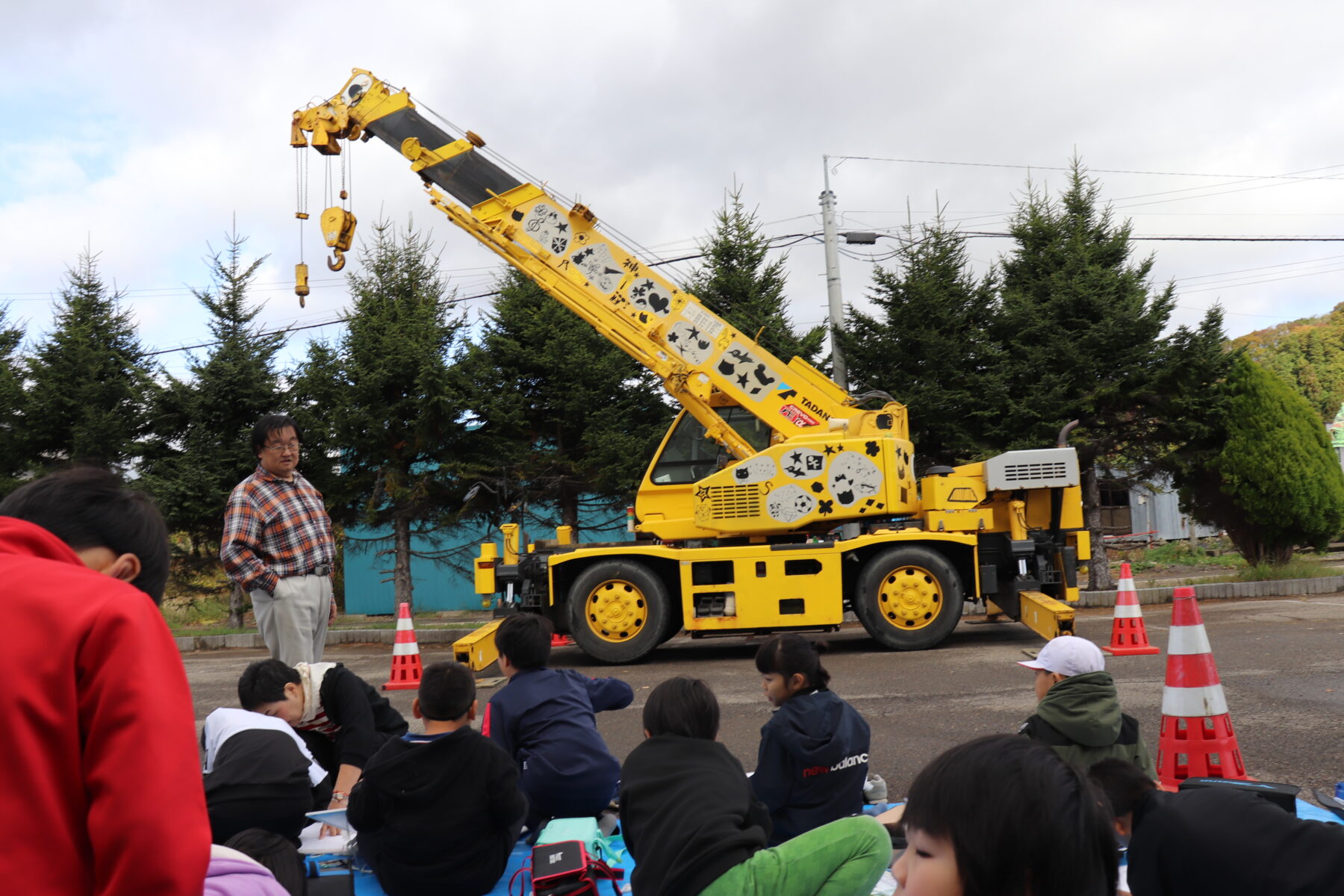 キリンクレーン写生会 6枚目写真