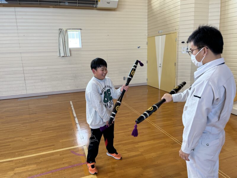 ４年生合同授業（四ヶ散米）２～写真～