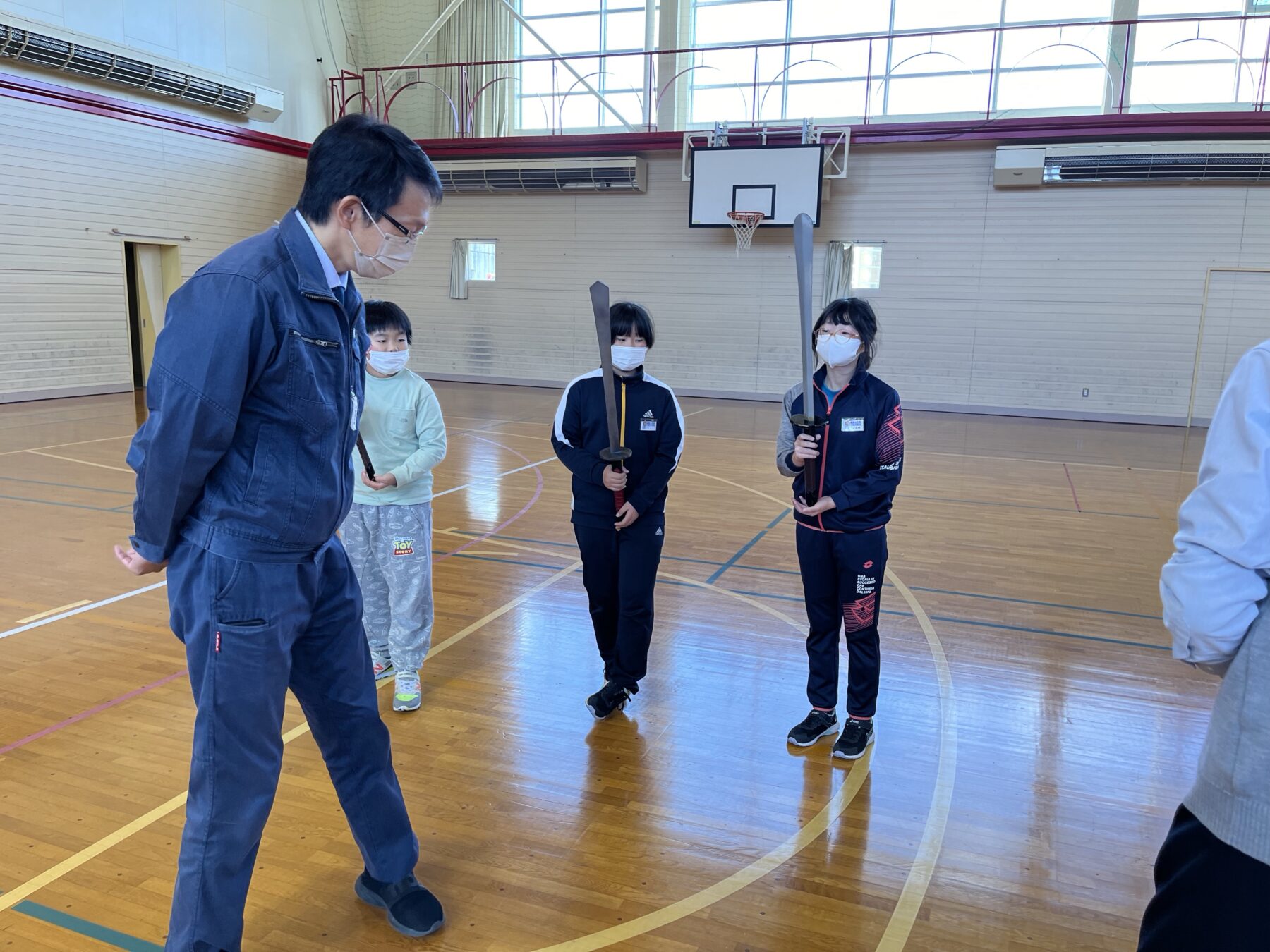 ４年生合同授業（四ヶ散米）２～写真～ 8枚目写真