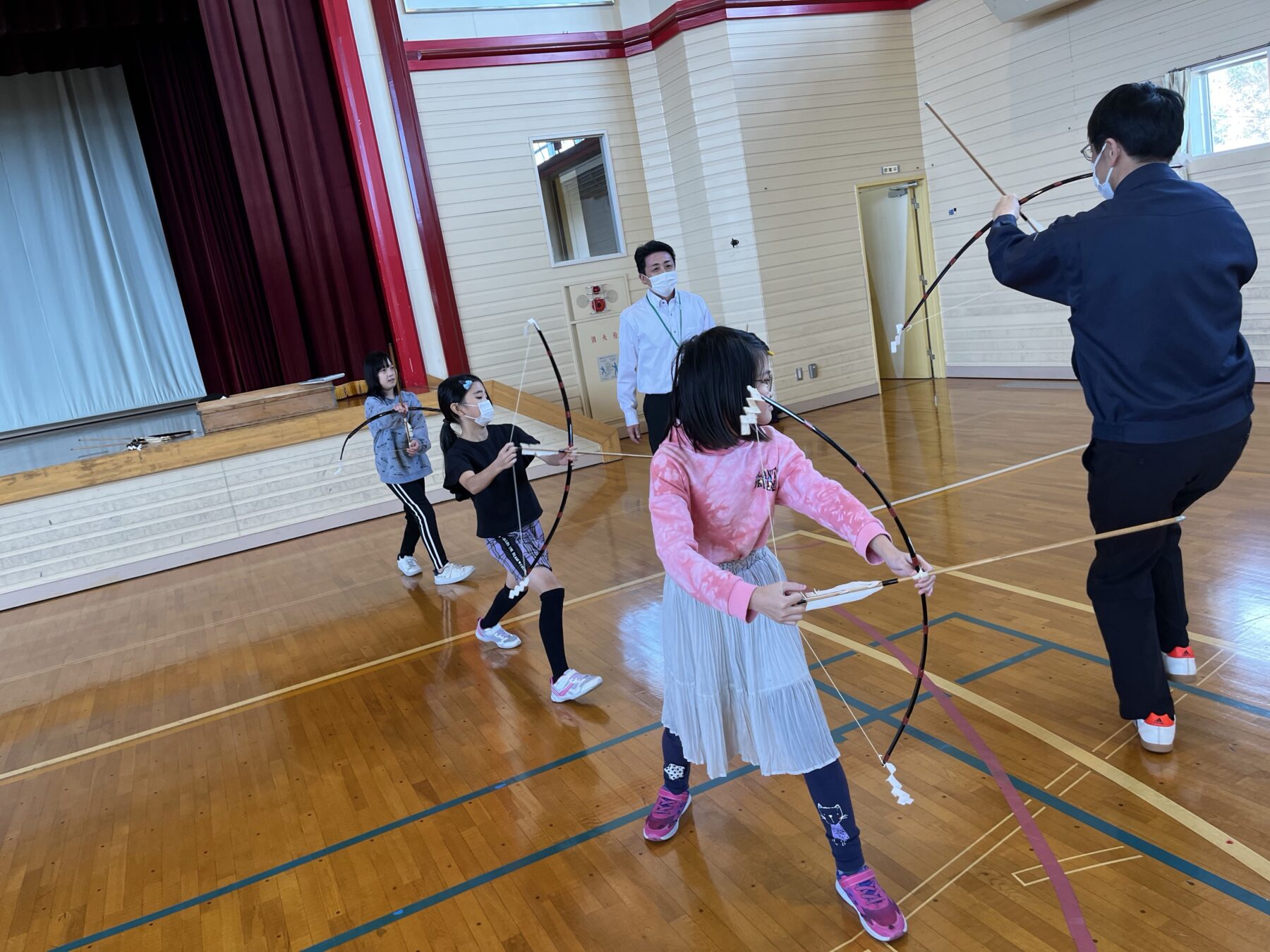 ４年生合同学習（四ヶ散米）３～写真～ 1枚目写真