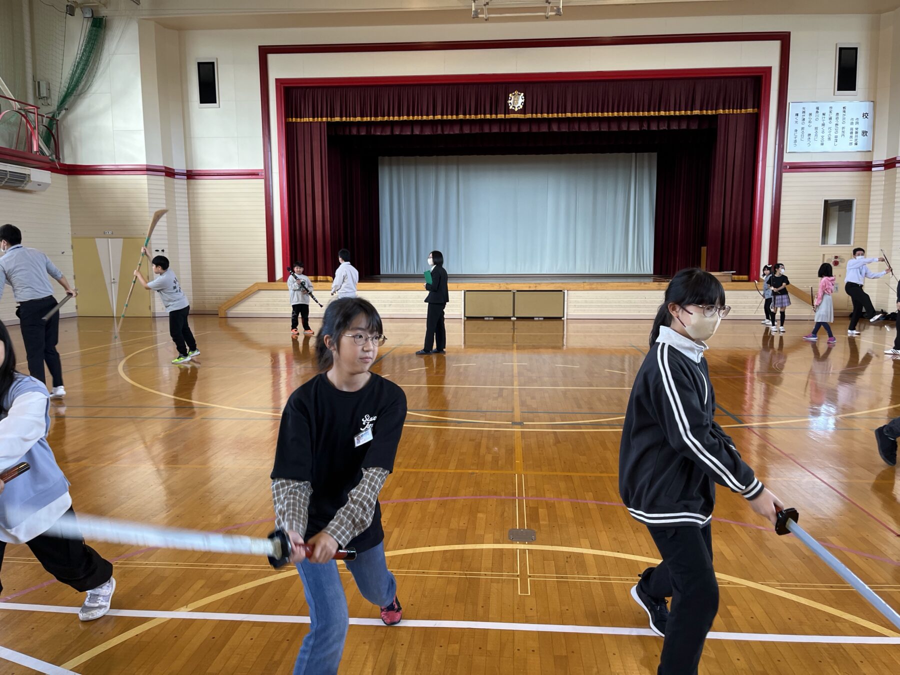 ４年生合同学習（四ヶ散米）３～写真～ 2枚目写真