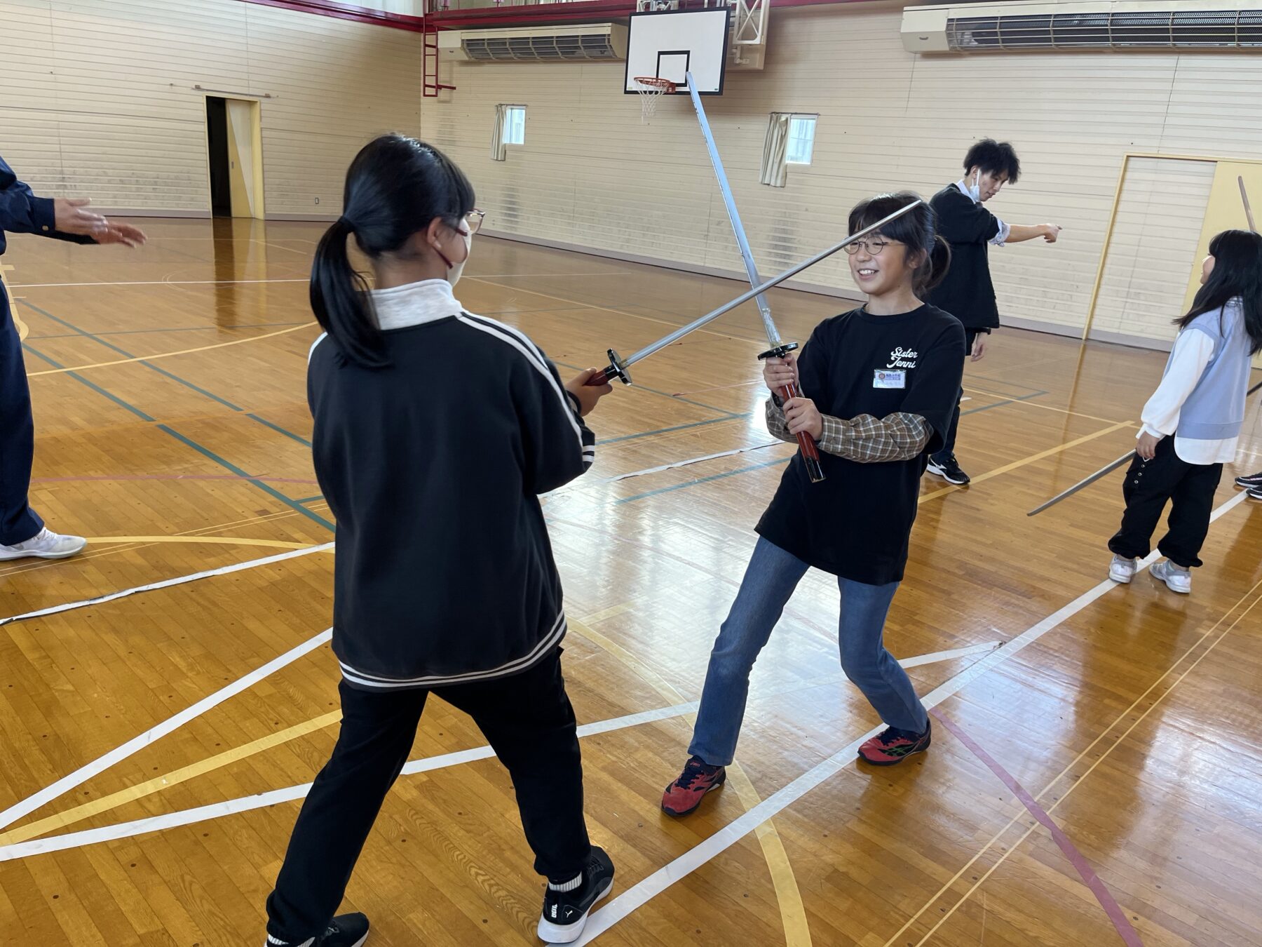 ４年生合同学習（四ヶ散米）３～写真～ 5枚目写真