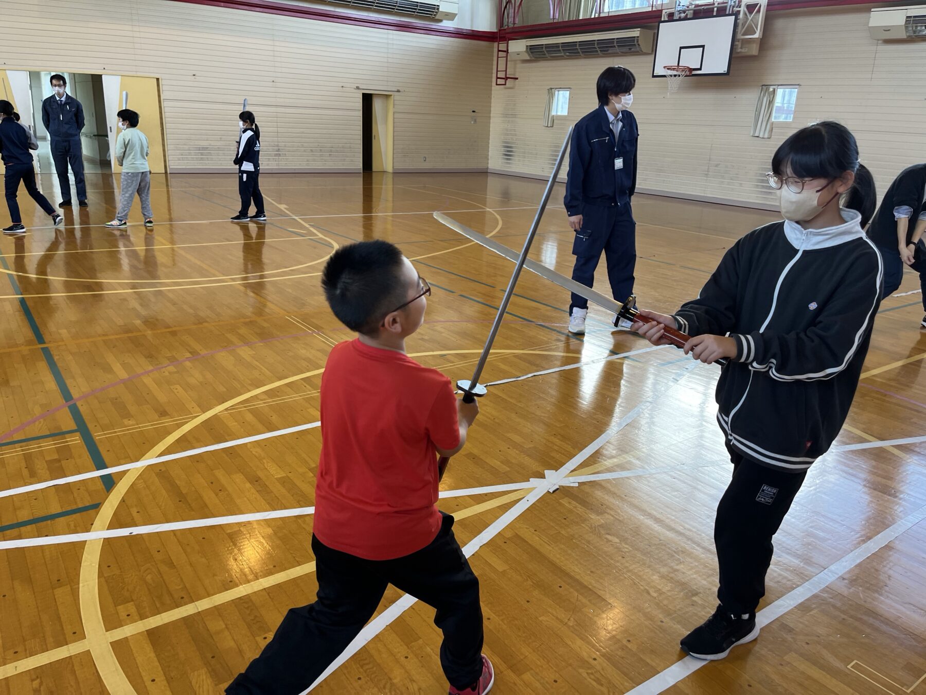 ４年生合同学習（四ヶ散米）３～写真～ 6枚目写真