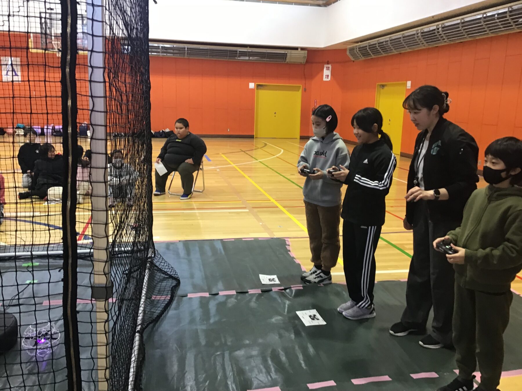 ５・６年生合同ドローン見学体験授業 7枚目写真