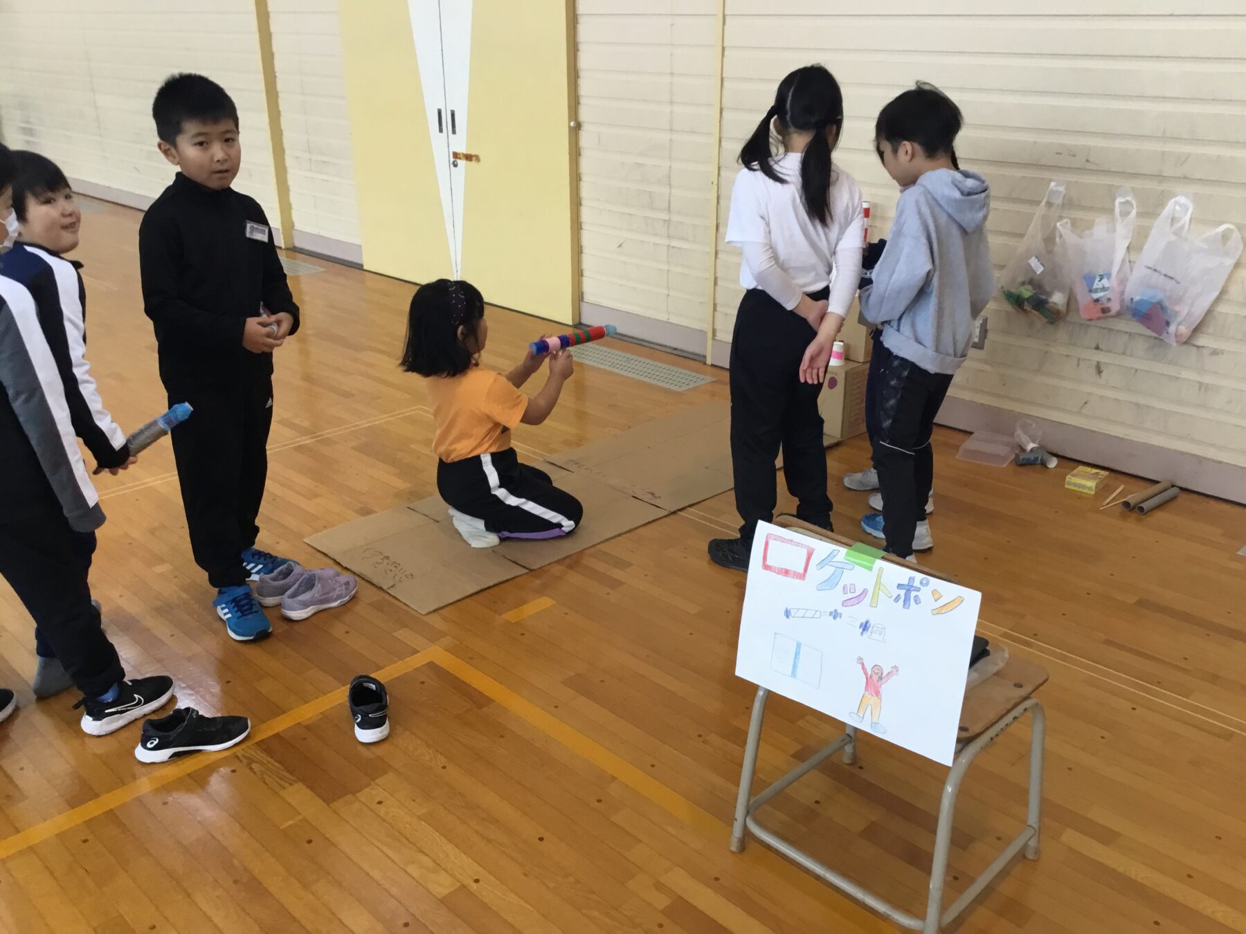 １年生・２年生交流学習（吉岡小学校・福島こども園） 2枚目写真