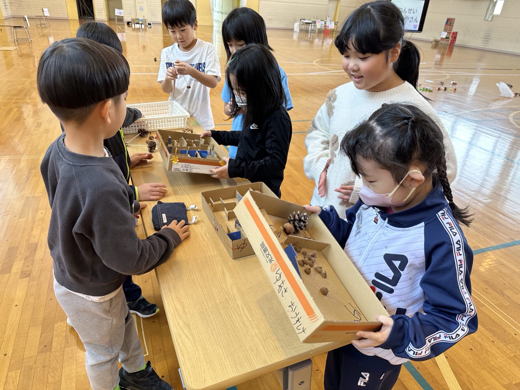 １年生・２年生交流学習（吉岡小学校・福島こども園） 8枚目写真