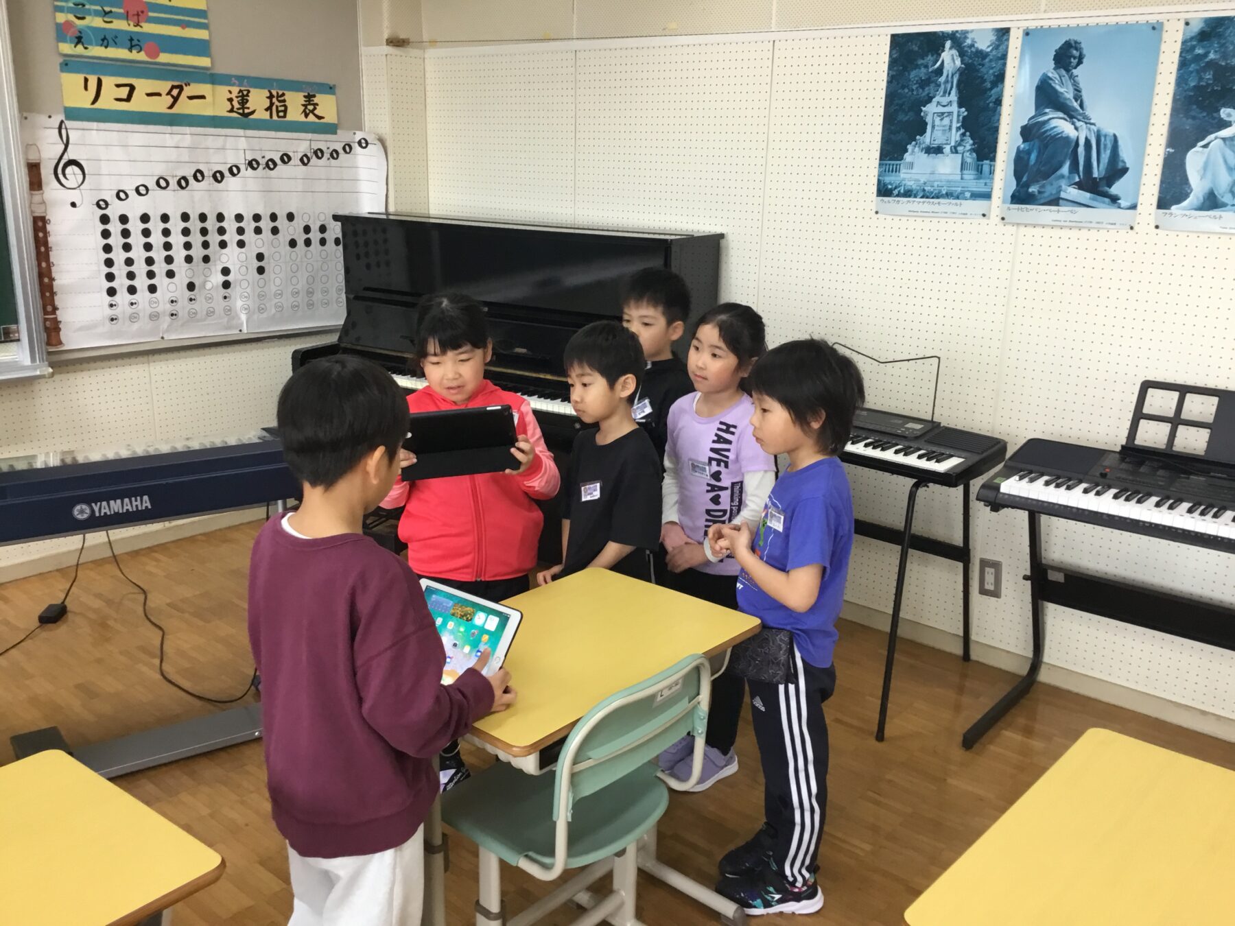 １年生の校内探検 5枚目写真