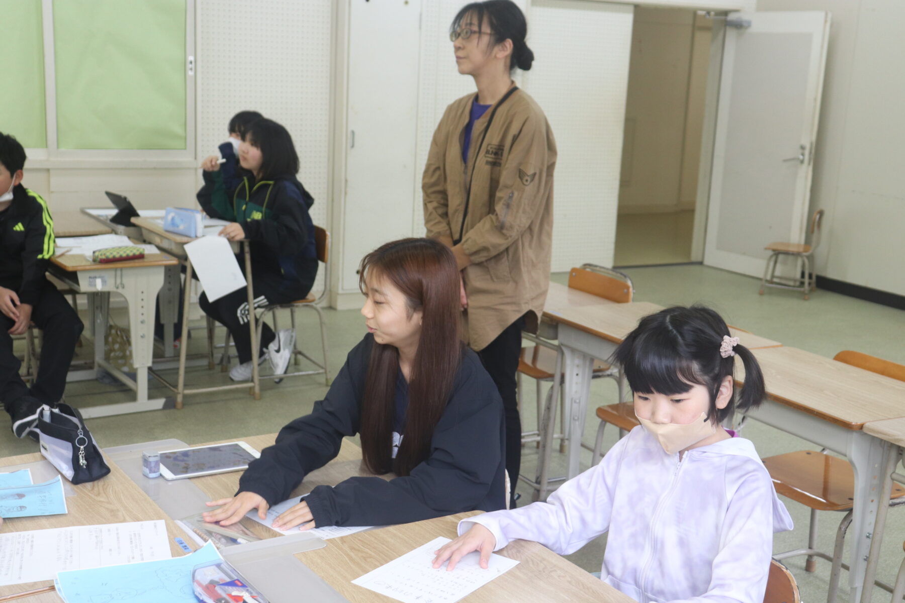 ６年生合同学習（吉岡小学校） 3枚目写真