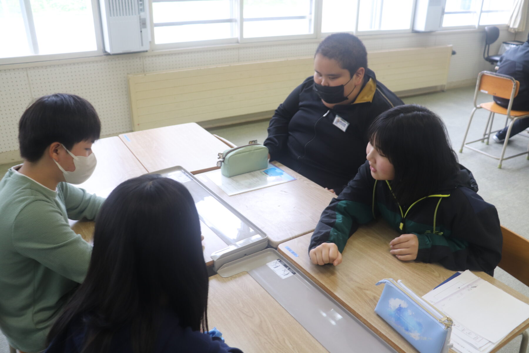 ６年生合同学習（吉岡小学校） 8枚目写真