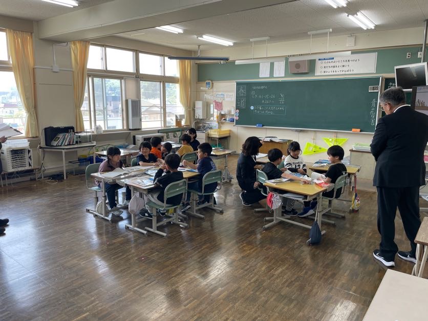 指導主事計画訪問 1枚目写真
