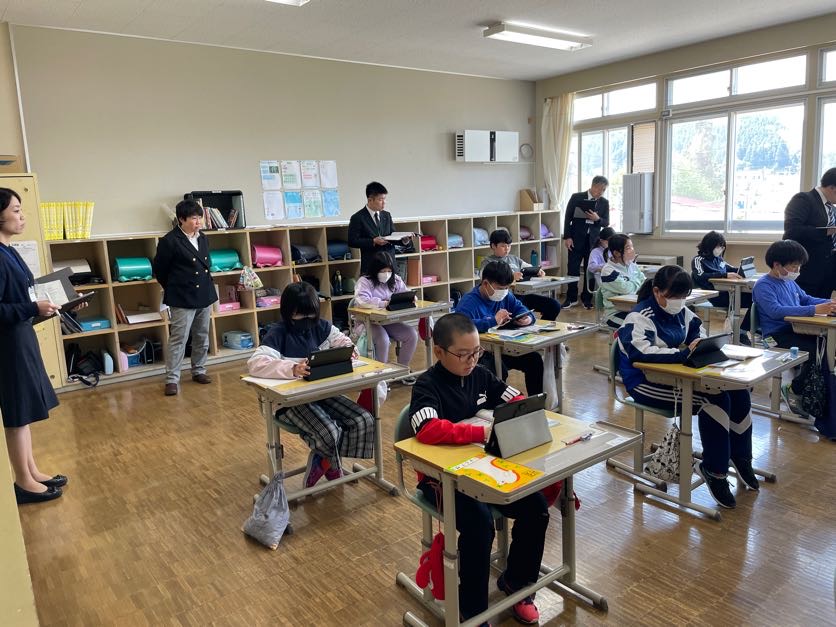 指導主事計画訪問 5枚目写真