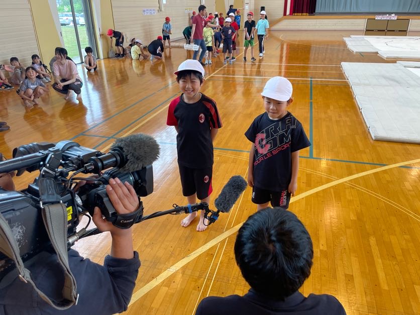 「相撲に親しむ教室」が開かれました 3枚目写真