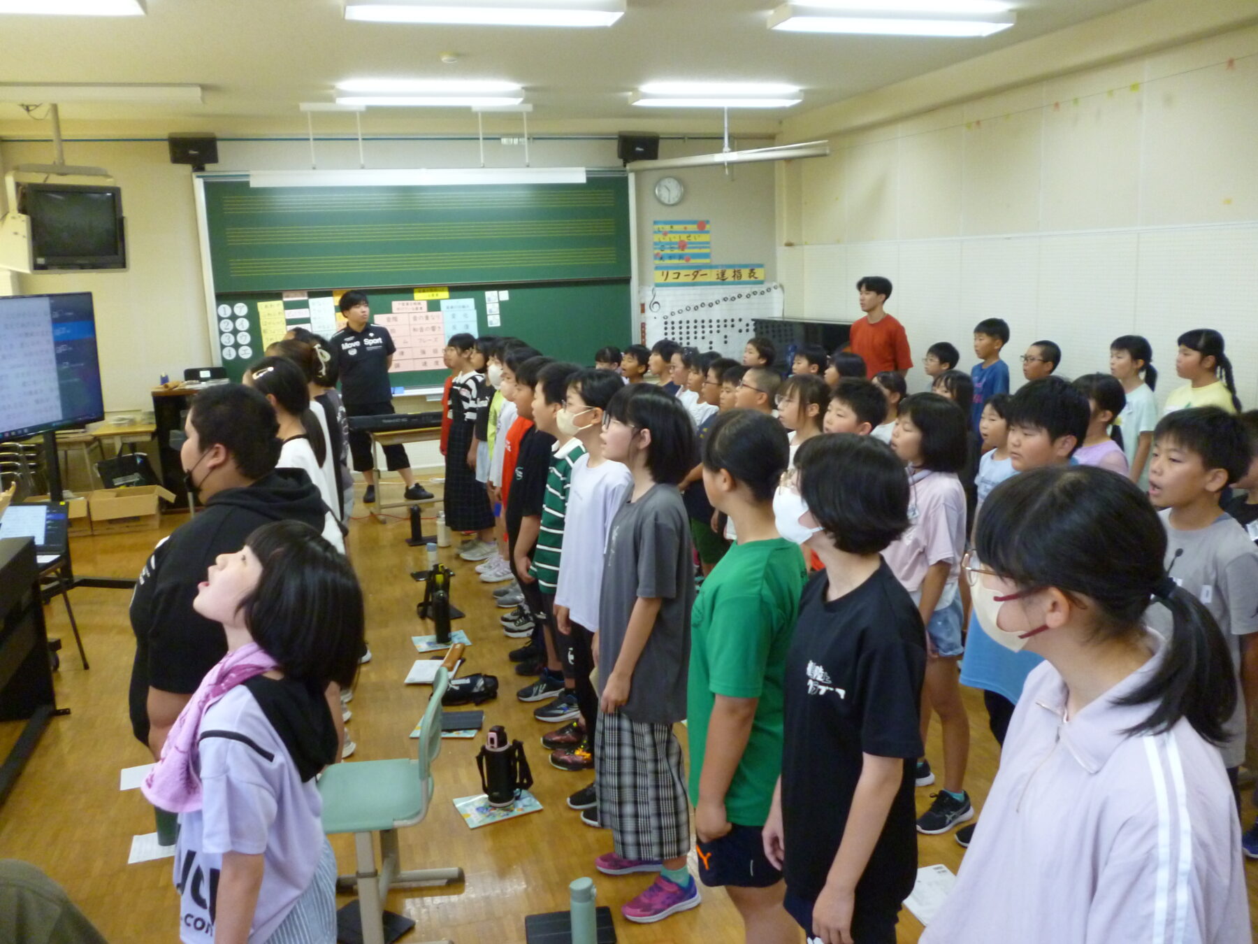 みんなで音楽を楽しみました 1枚目写真