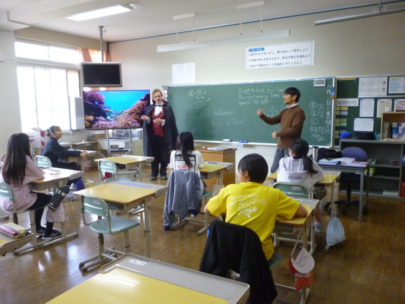 外国語の授業で・・・