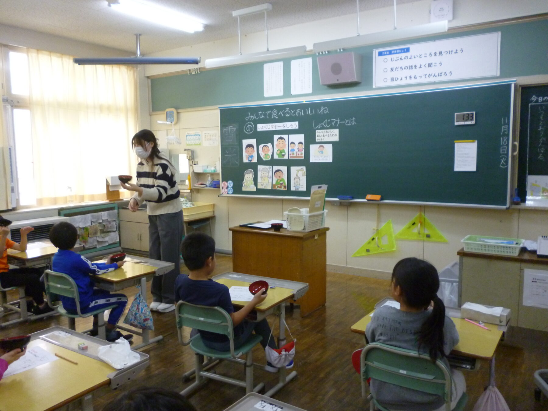 食事のマナーの大切さを学びました 2枚目写真