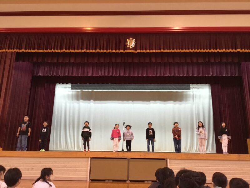 福島小学校恒例クリスマス会