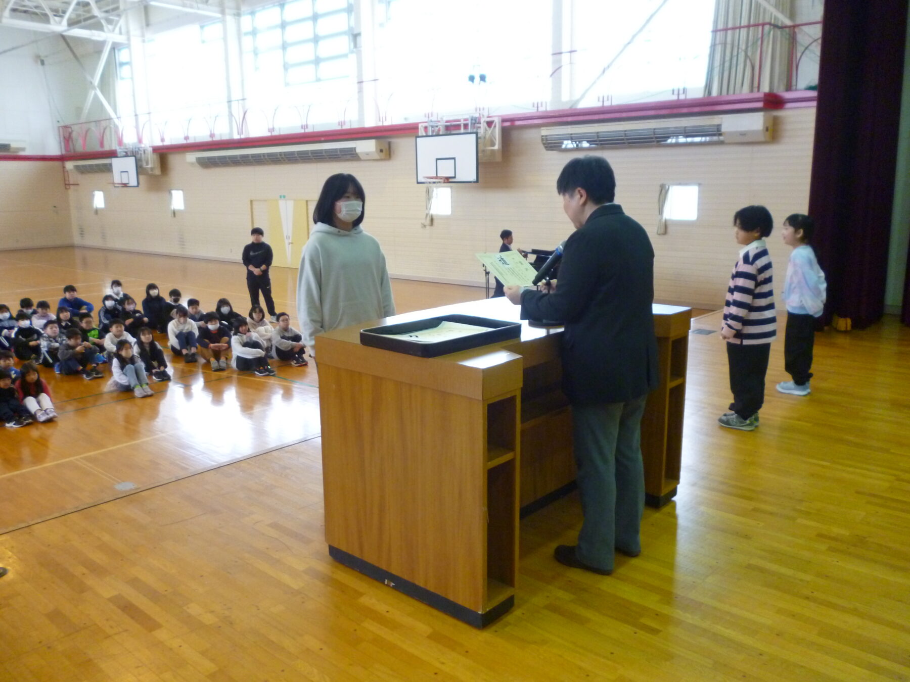 ３学期が始まりました 2枚目写真