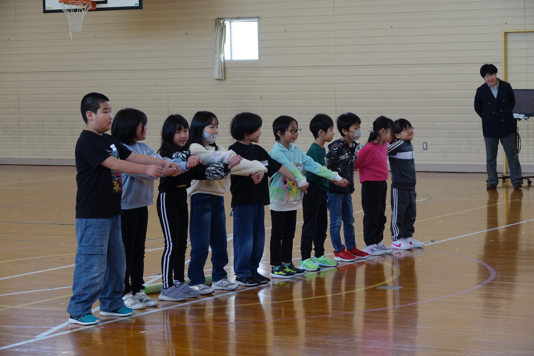 ６年生を送る会が開かれました 1枚目写真