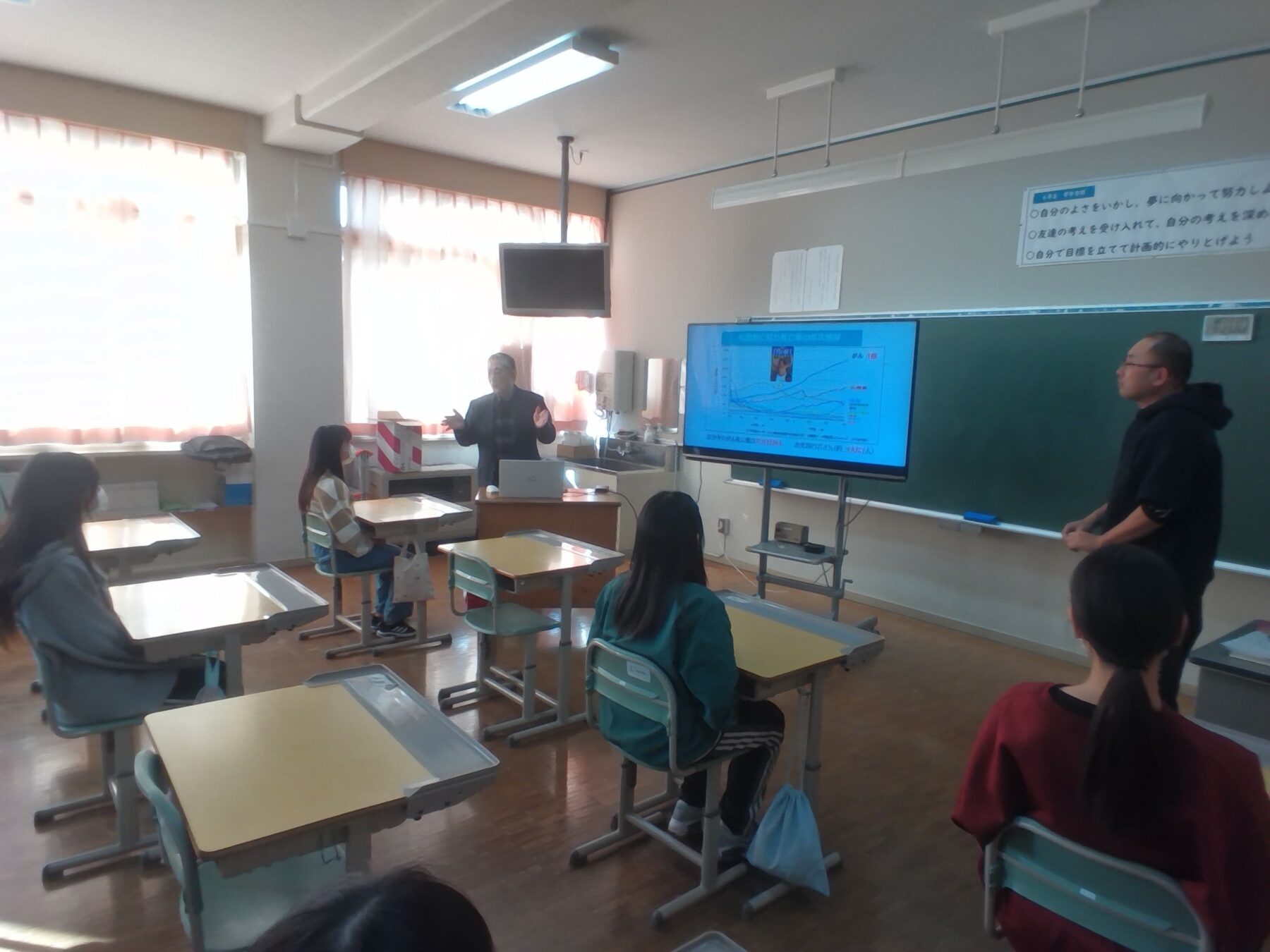 がん教育が行われました 2枚目写真