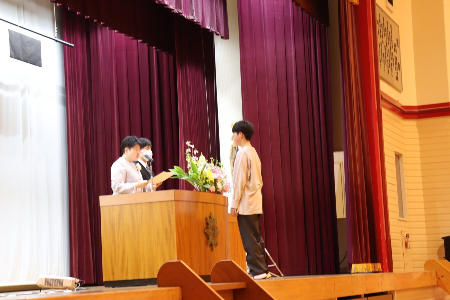 第１３２回卒業式が行われました 2枚目写真