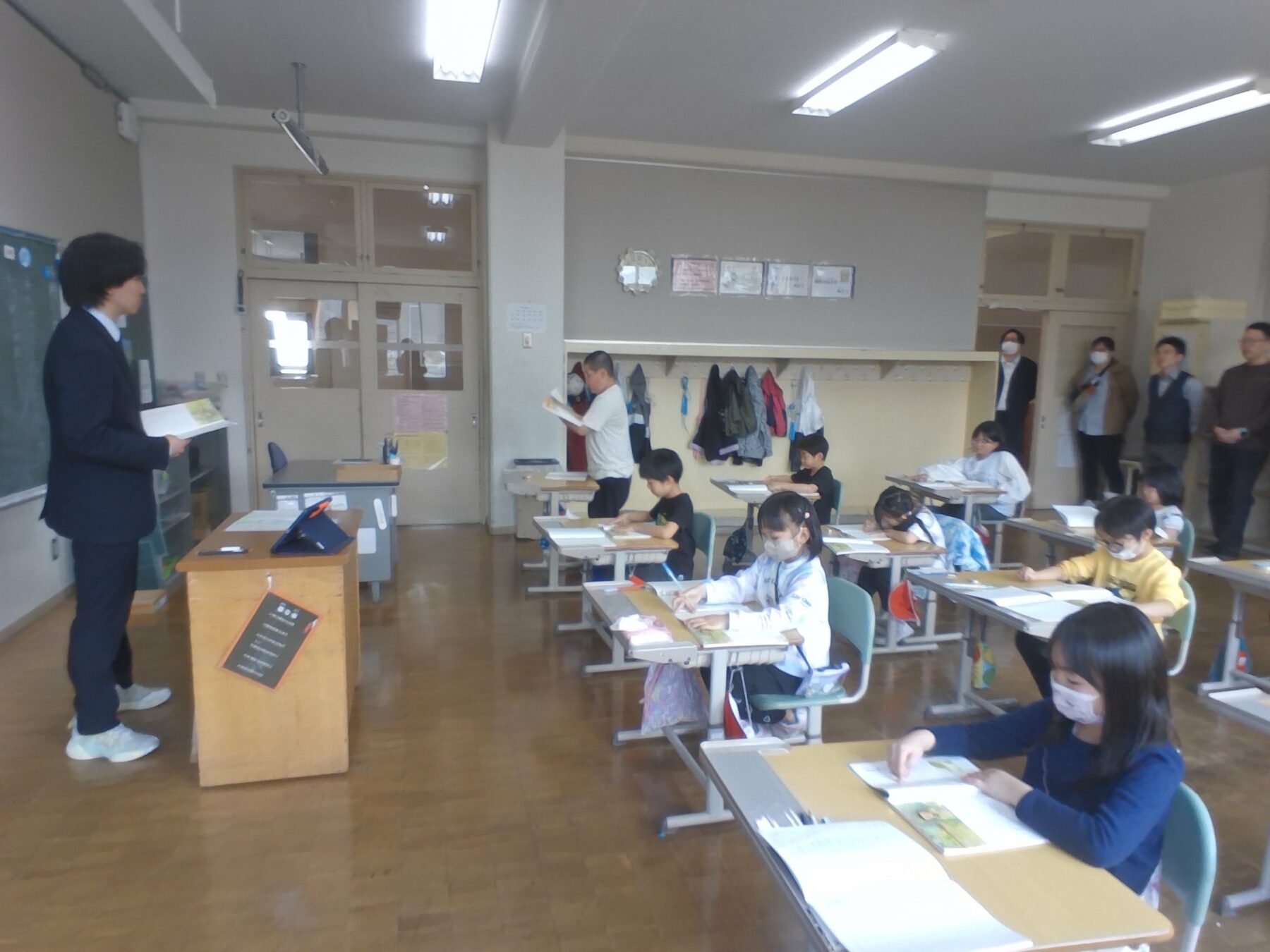 授業参観日 2枚目写真