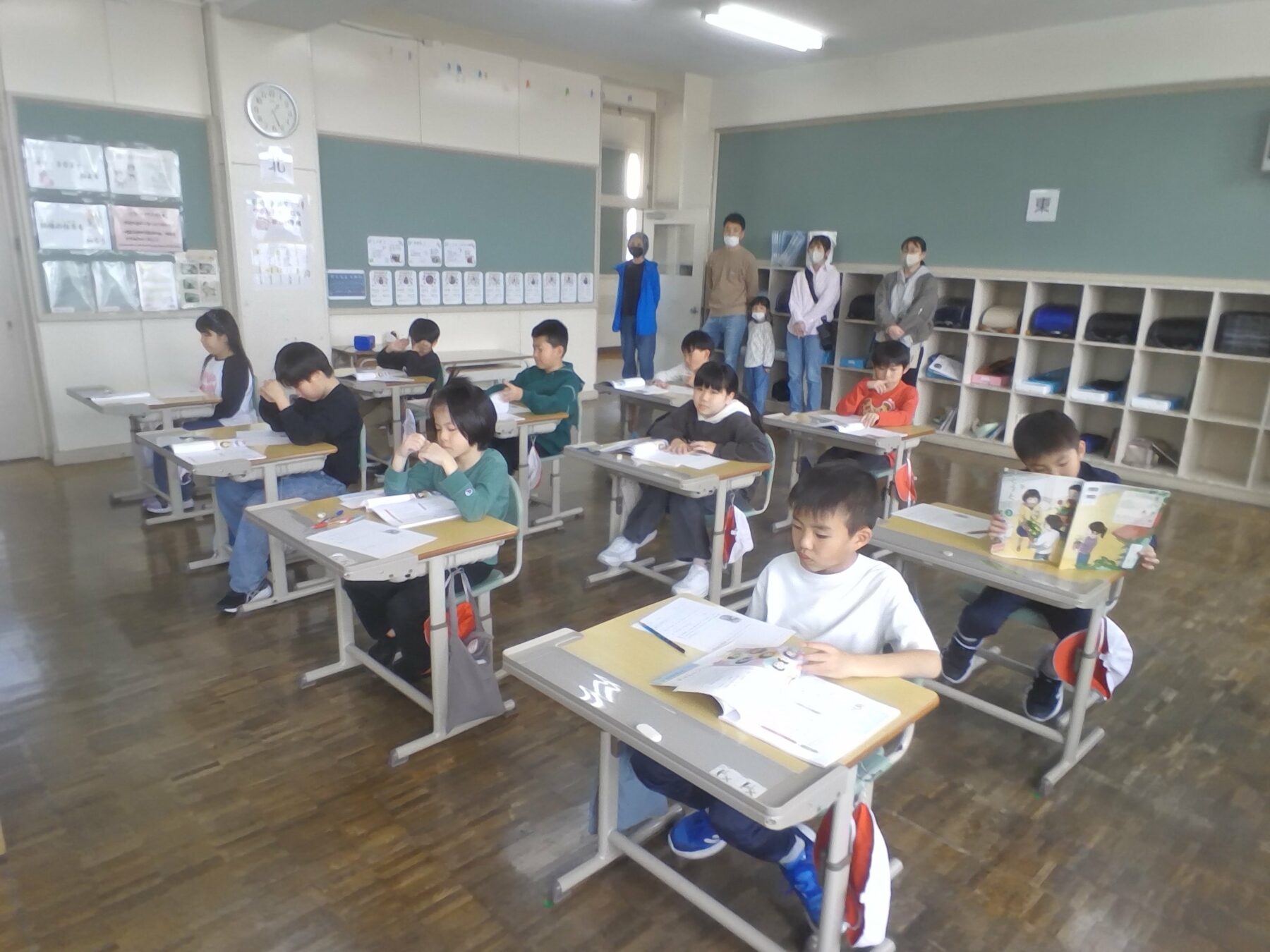 授業参観日 3枚目写真