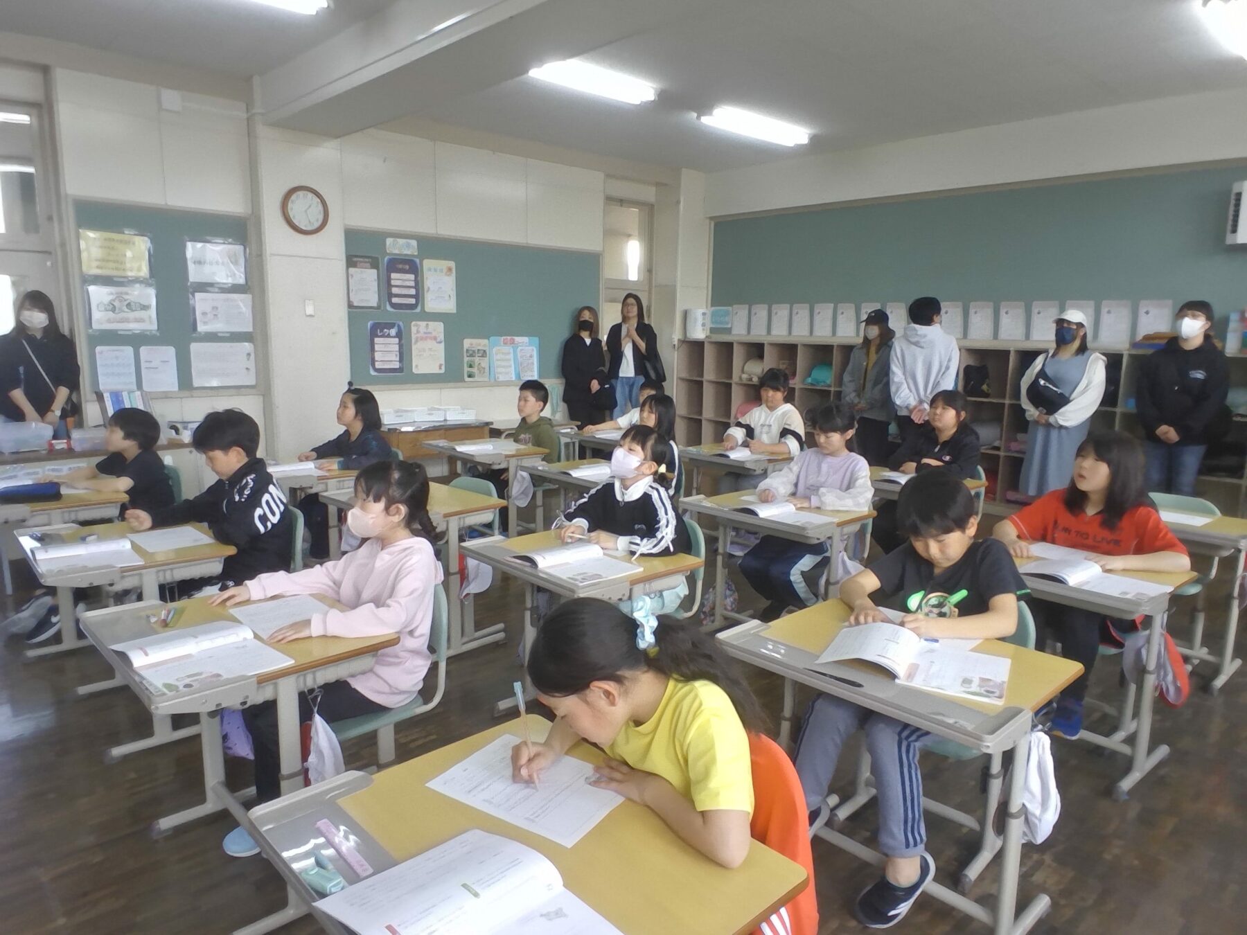 授業参観日 4枚目写真