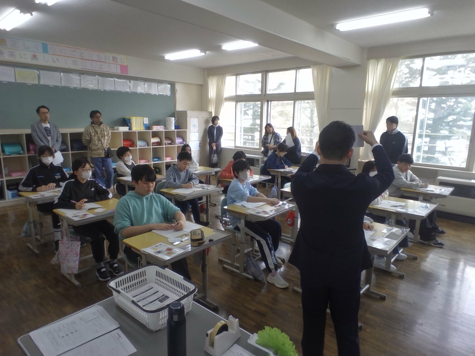 授業参観日 6枚目写真
