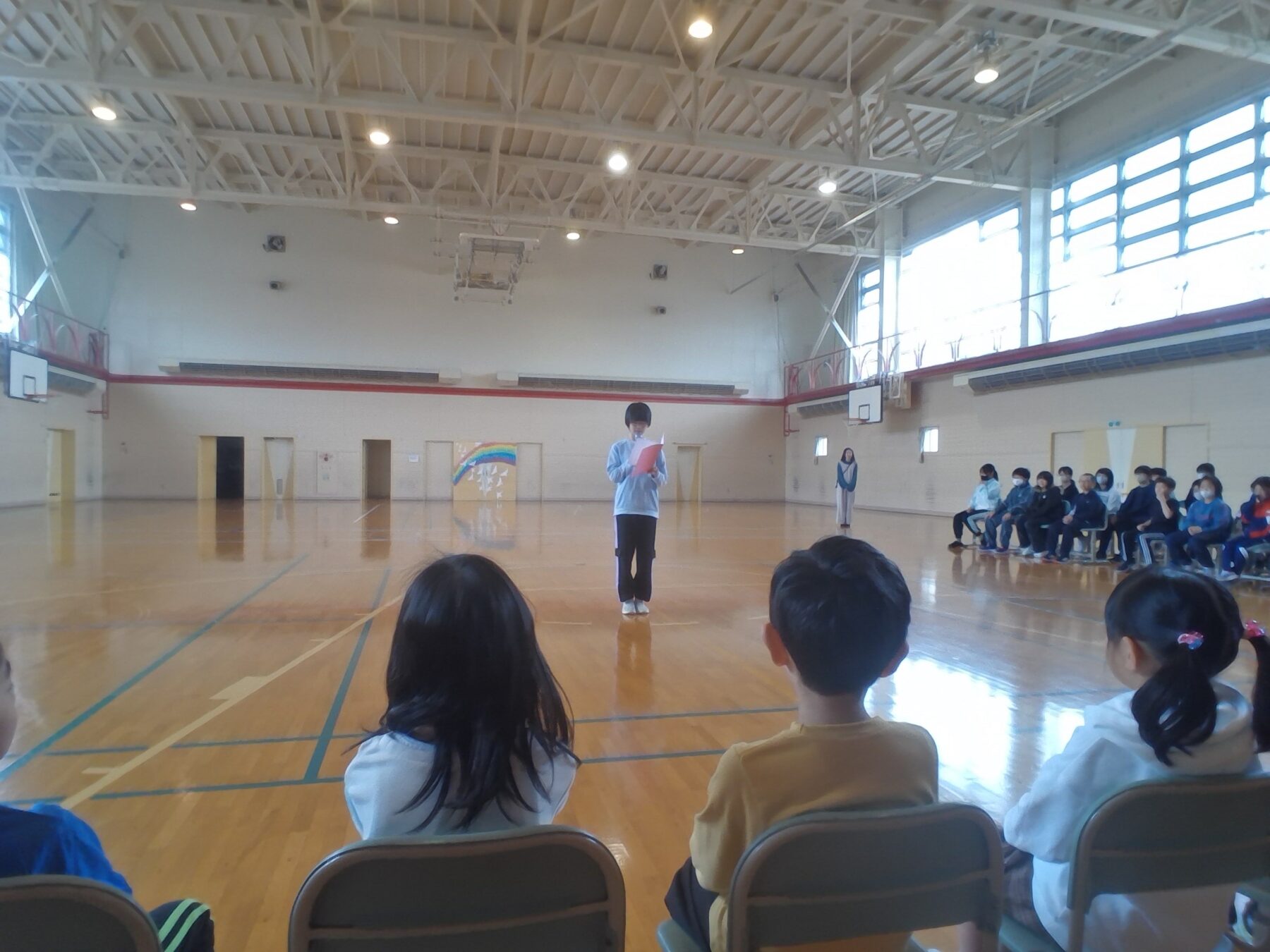 「１年生を迎える会」が開かれました 4枚目写真