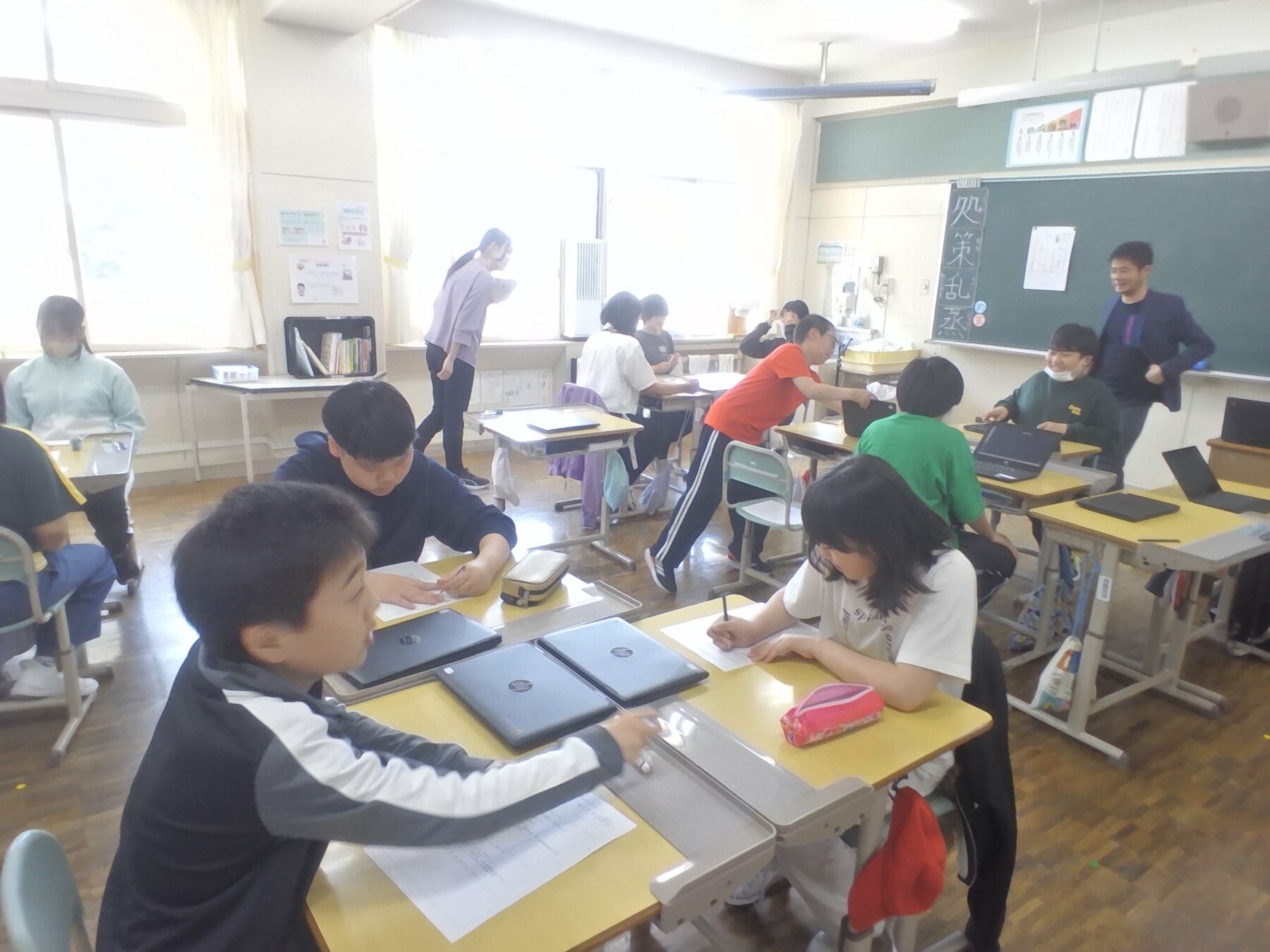 修学旅行合同学習が始まりました 2枚目写真