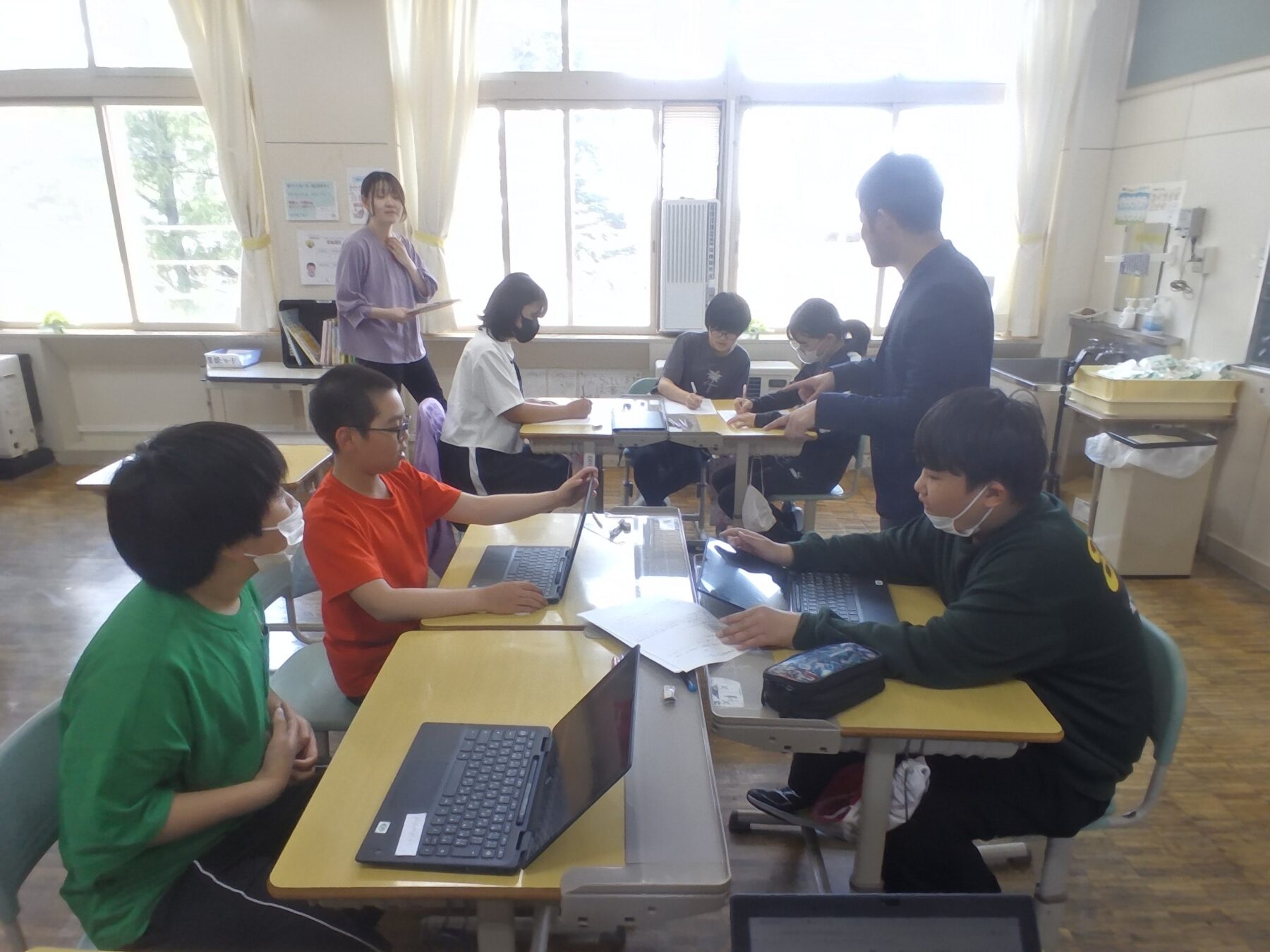修学旅行合同学習が始まりました 3枚目写真