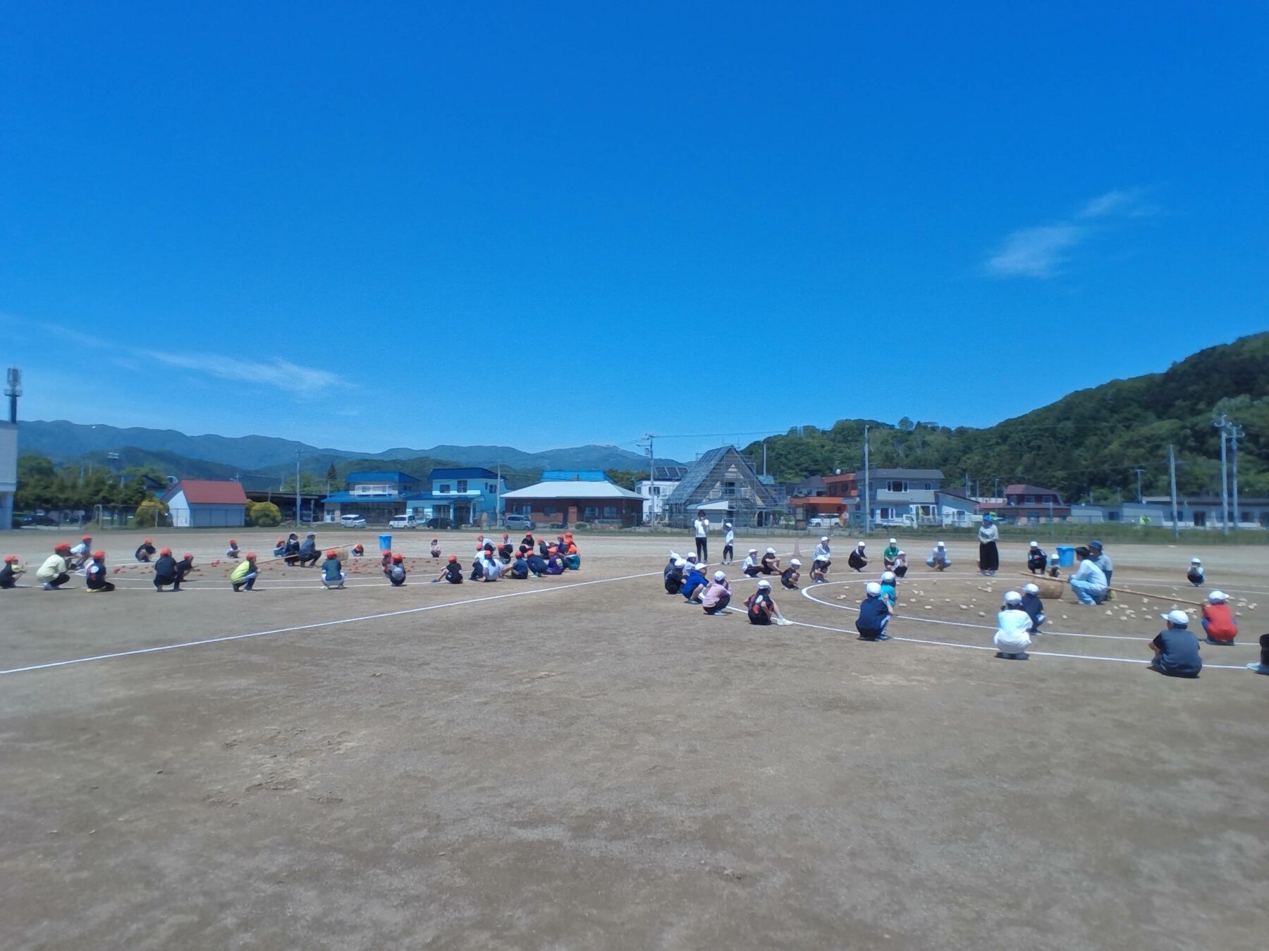 運動会全体練習が始まりました 5枚目写真
