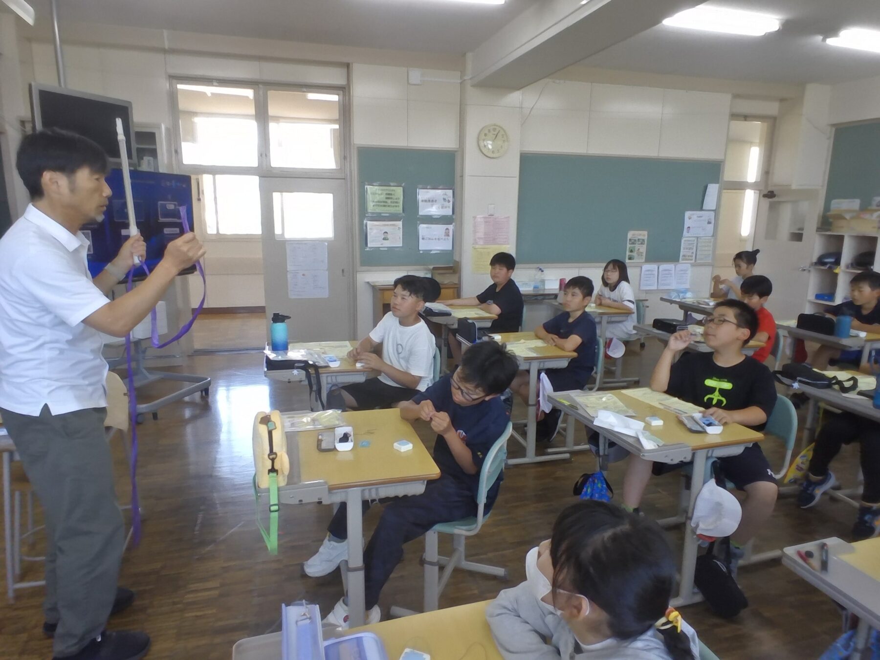 上手にできたかな？（５年生家庭科） 3枚目写真