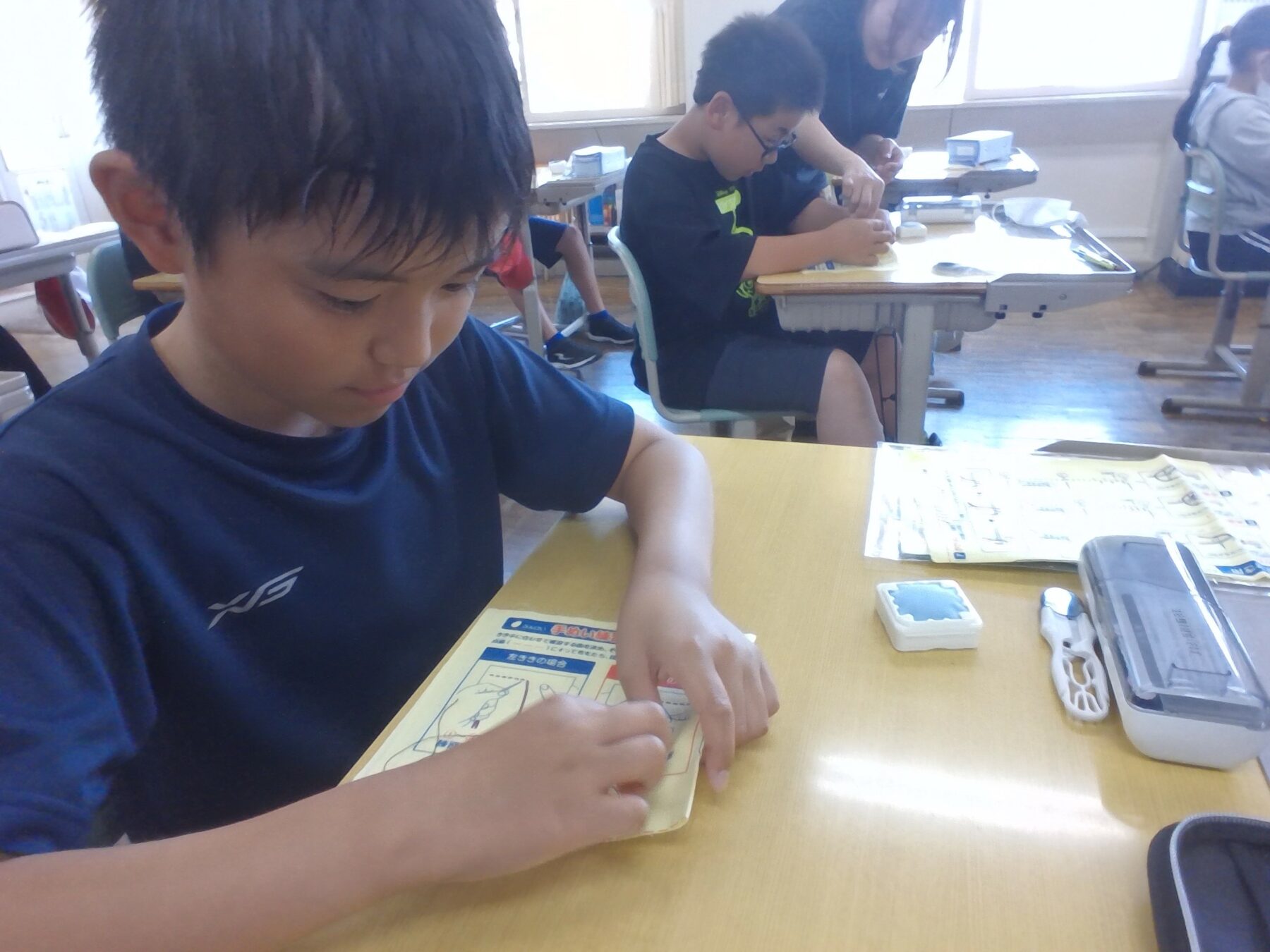 上手にできたかな？（５年生家庭科） 7枚目写真