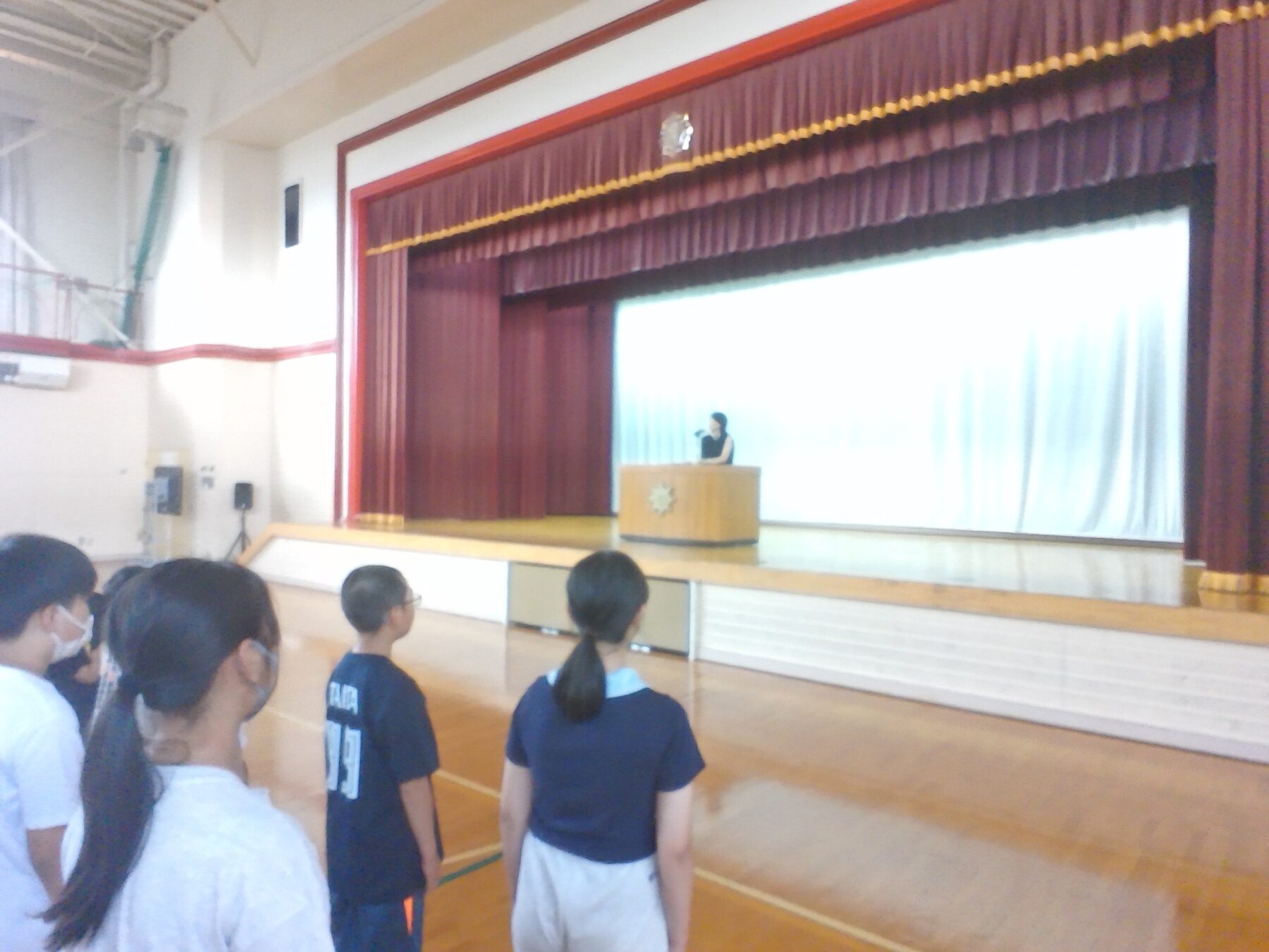 ２学期始業式 2枚目写真