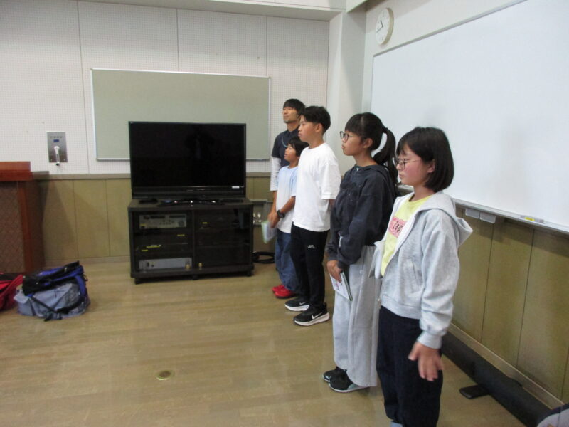 宿泊研修が行われました（５年生）